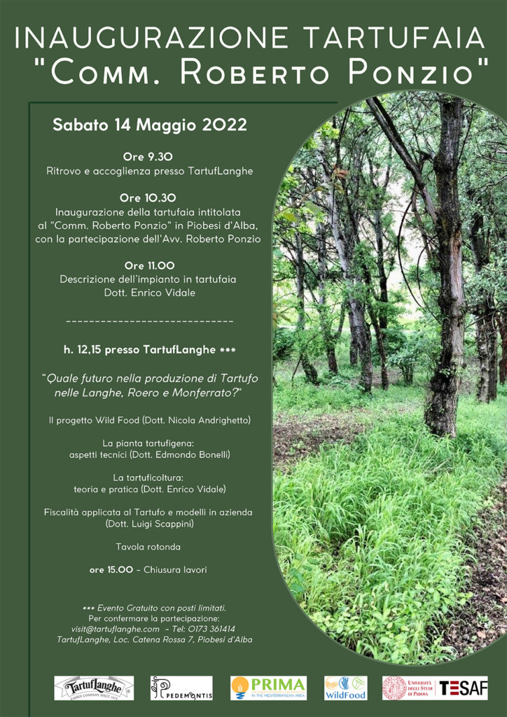 New event on truffles in Italy, May 14, 2022